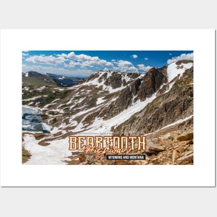 Beartooth Highway Wyoming and Montana Posters and Art